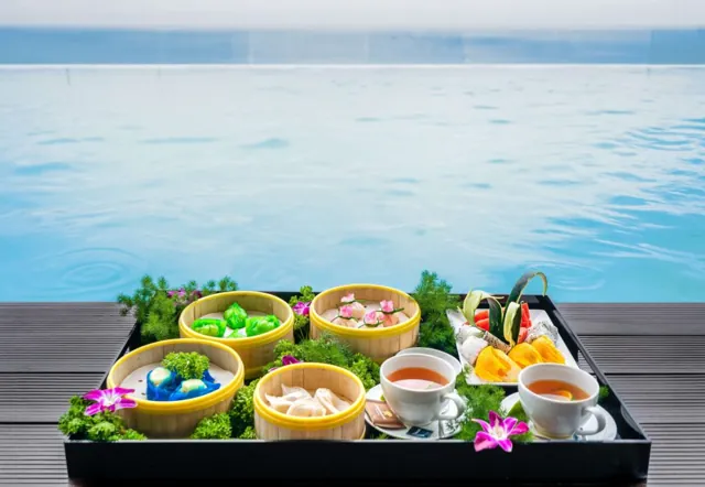 Morning above the sea