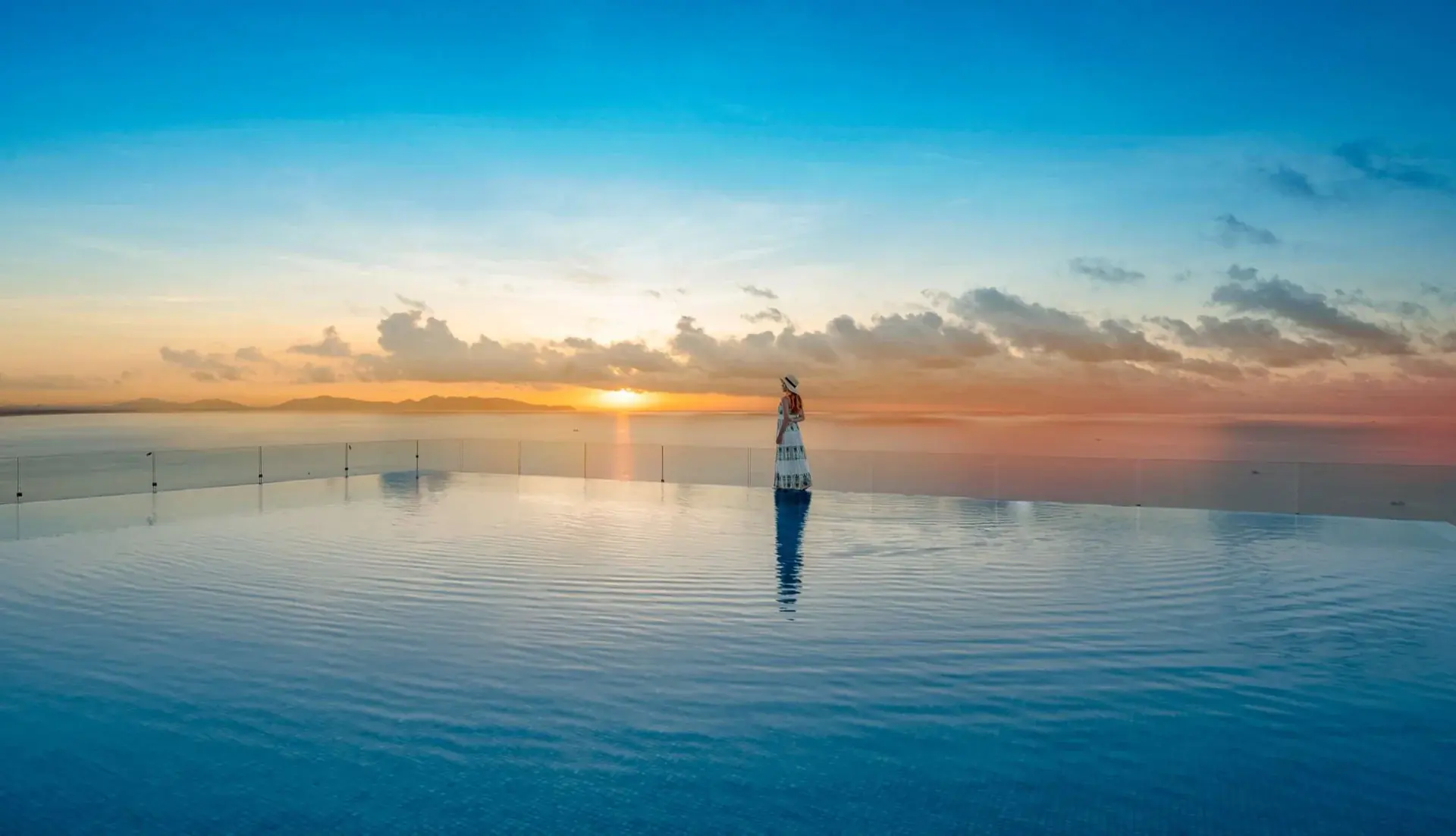 Premier Pearl rooftop infinity pool overlooking Vung Tau’s coastline